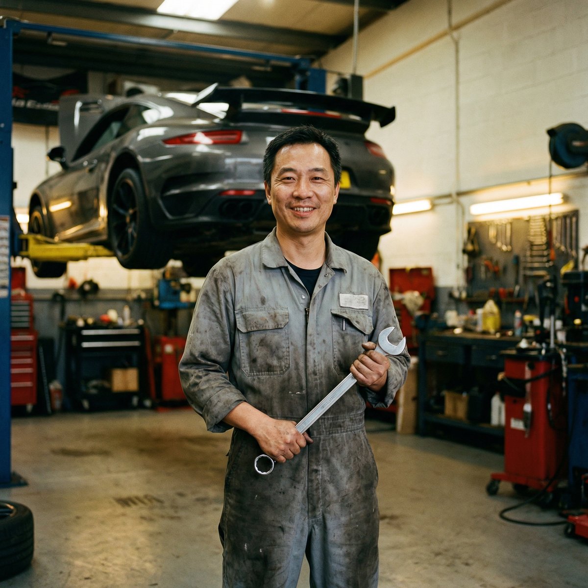 海角社区改装技师张师傅